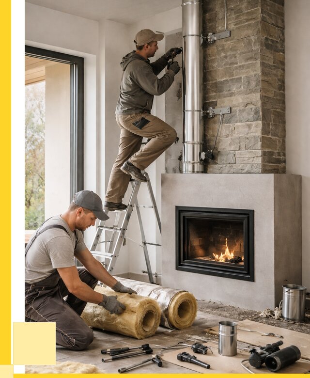 Монтаж дымоходов для каминов в Пятигорске от 15410 р. ЭриданПтг