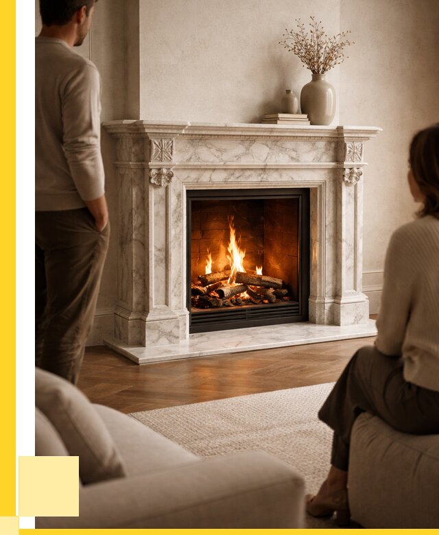 Мраморные камины под ключ в Пятигорске от 256825 р. | ЭриданПтг