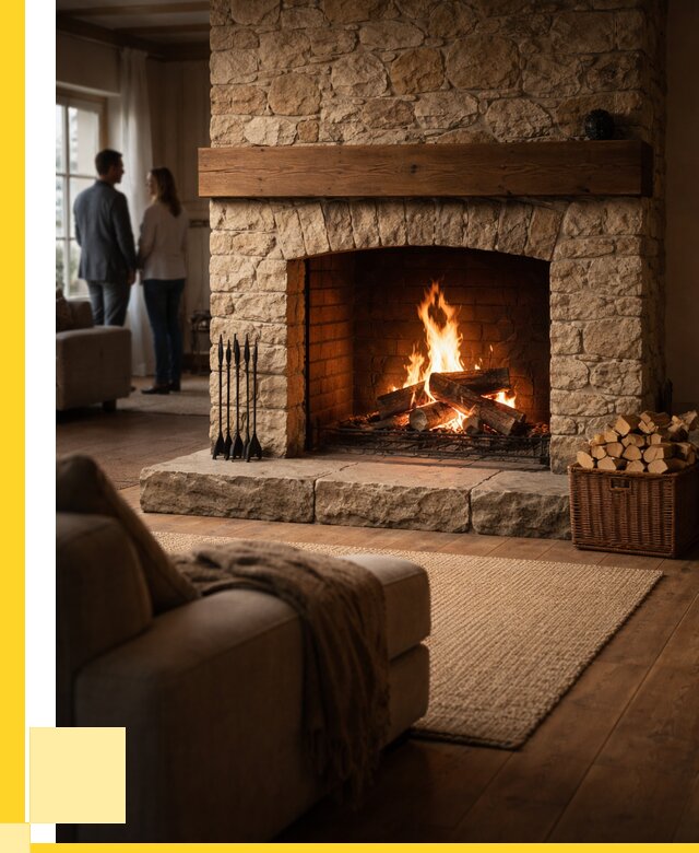 Открытые камины под ключ в Пятигорске от 154095 р. ЭриданПтг