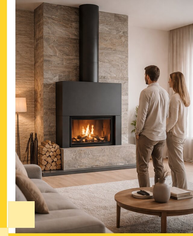 Закрытые камины под ключ в Пятигорске от 123276 р., ЭриданПтг