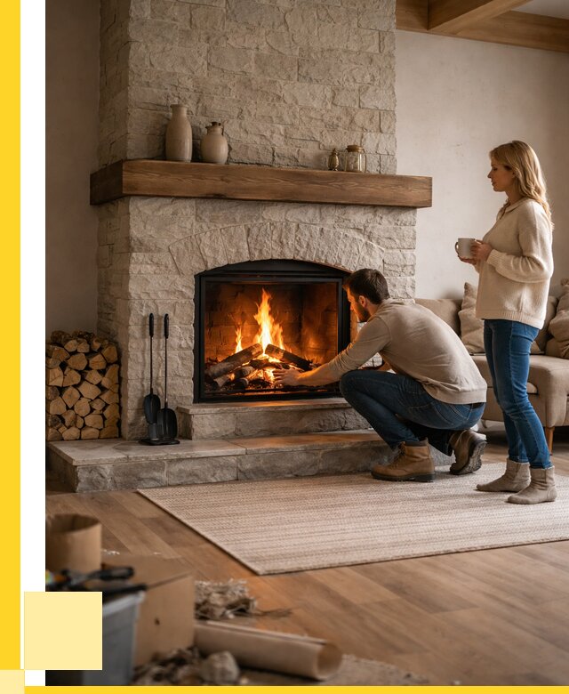 Камины для загородного дома в Пятигорске от 359555 р., ЭриданПтг