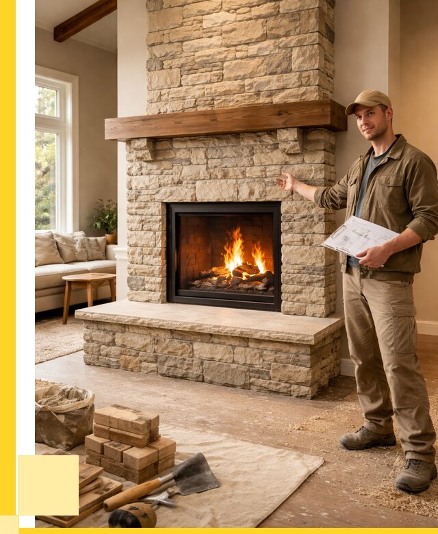 Камины под ключ в Пятигорске от 184914 р. | ЭриданПтг — установка