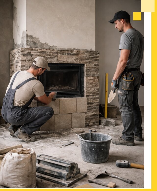 Камины под ключ в Пятигорске: проект, изготовление и монтаж