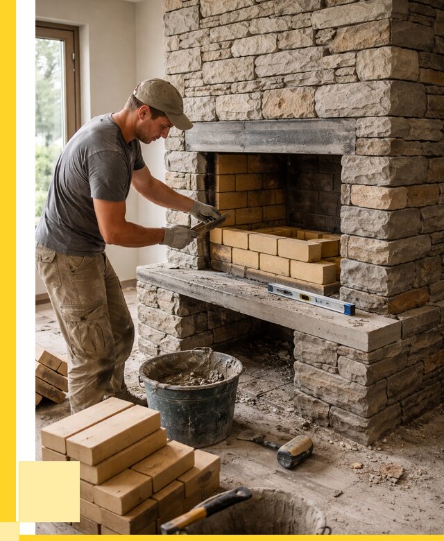 Кладка каминов и камина в Пятигорске от 25683 р. ЭриданПтг