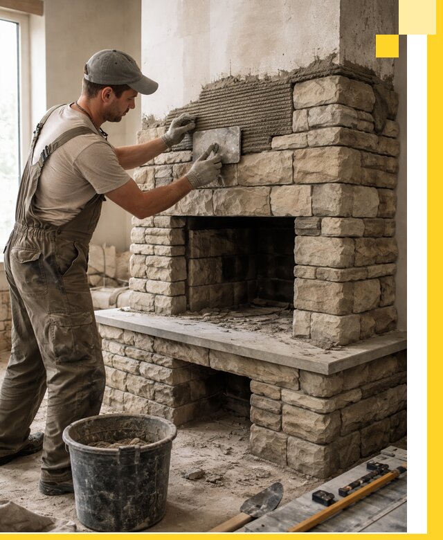 Строительство каминов под ключ в Пятигорске от проектирования до монтажа