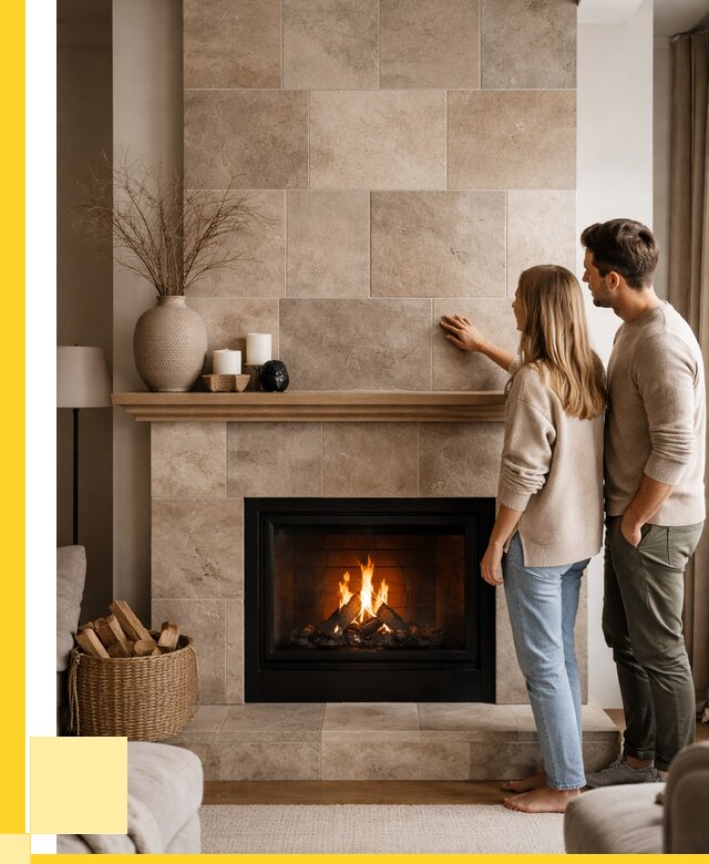 Облицовка каминов керамогранитом в Пятигорске от 4623 р. | ЭриданПтг