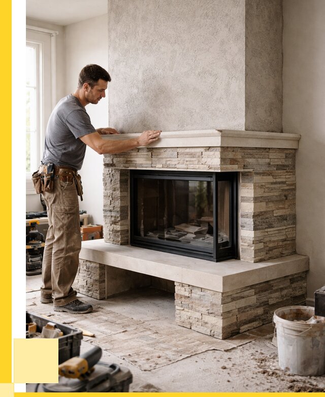 Изготовление каминов под ключ в Пятигорске от 154095 р. | ЭриданПтг