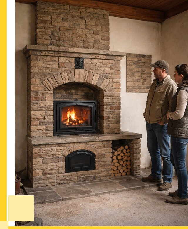 Кирпичная печь под ключ в Пятигорске от 154095 р. | ЭриданПтг