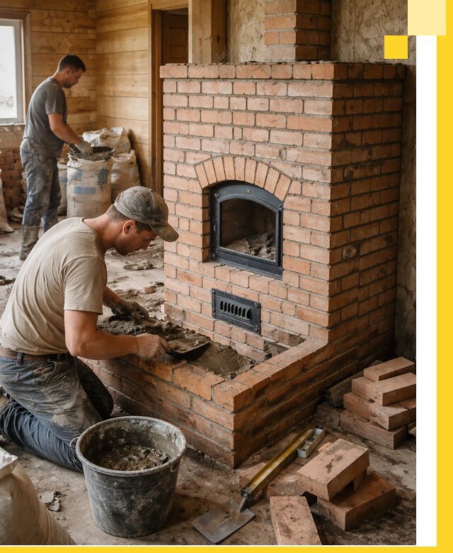 Профессиональное строительство печей в Пятигорске под ключ