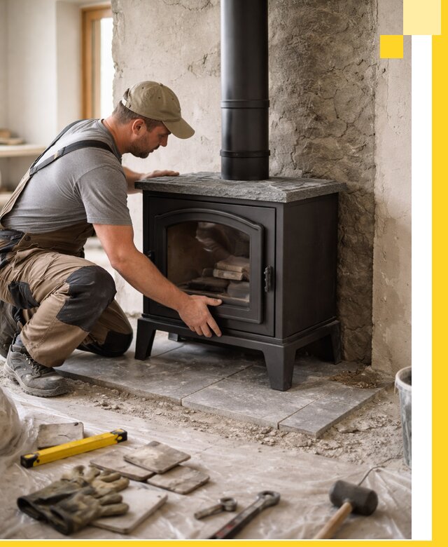 Профессиональный монтаж печей и каминов в Пятигорске под ключ