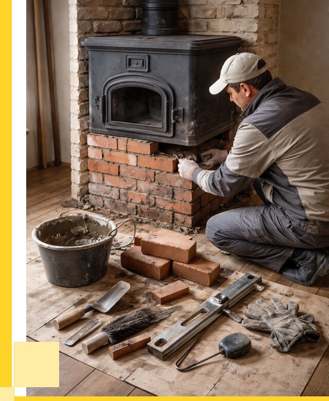 Ремонт печей в Пятигорске от 12328 р., услуги печника ЭриданПтг