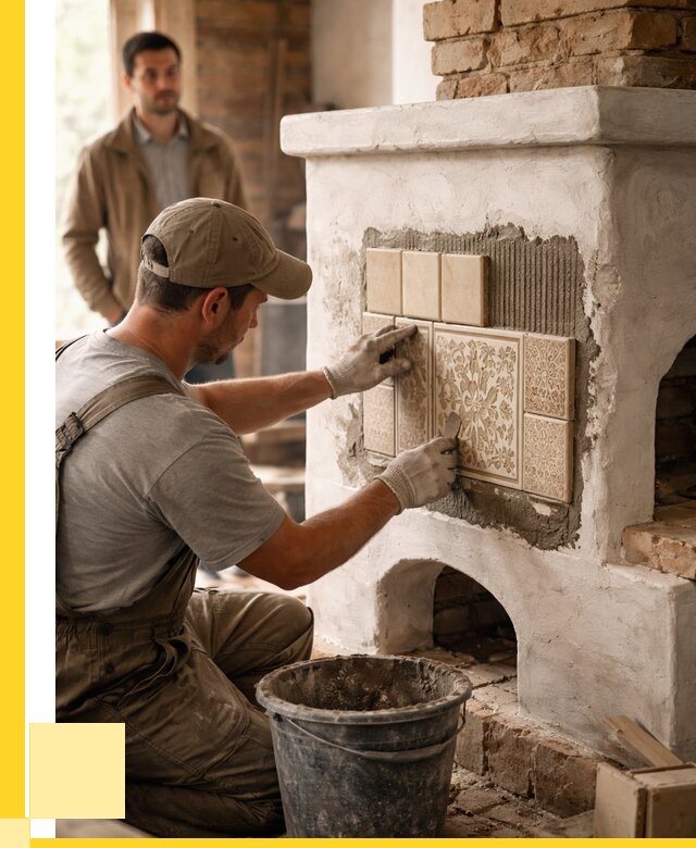 Отделка печей и банных печей в Пятигорске от 35956 р. | ЭриданПтг