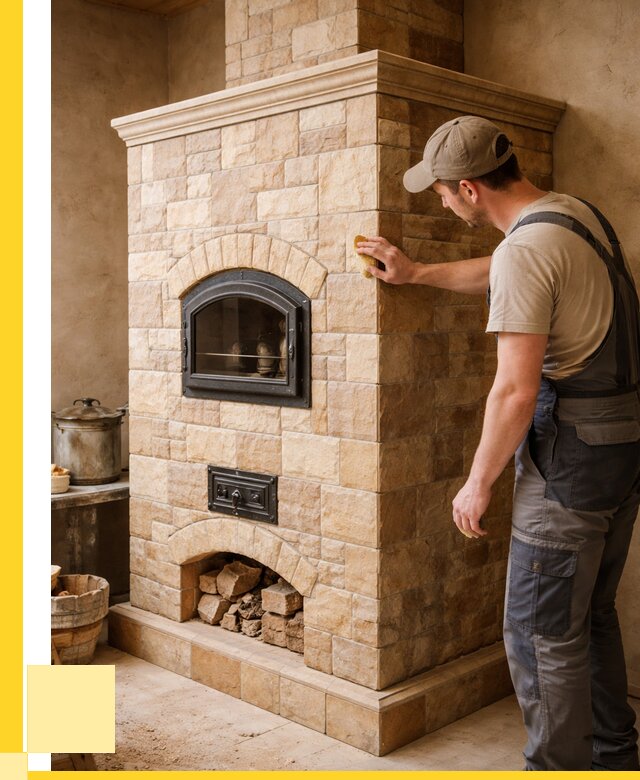 Облицовка печей в Пятигорске от 4623 р. под ключ | ЭриданПтг