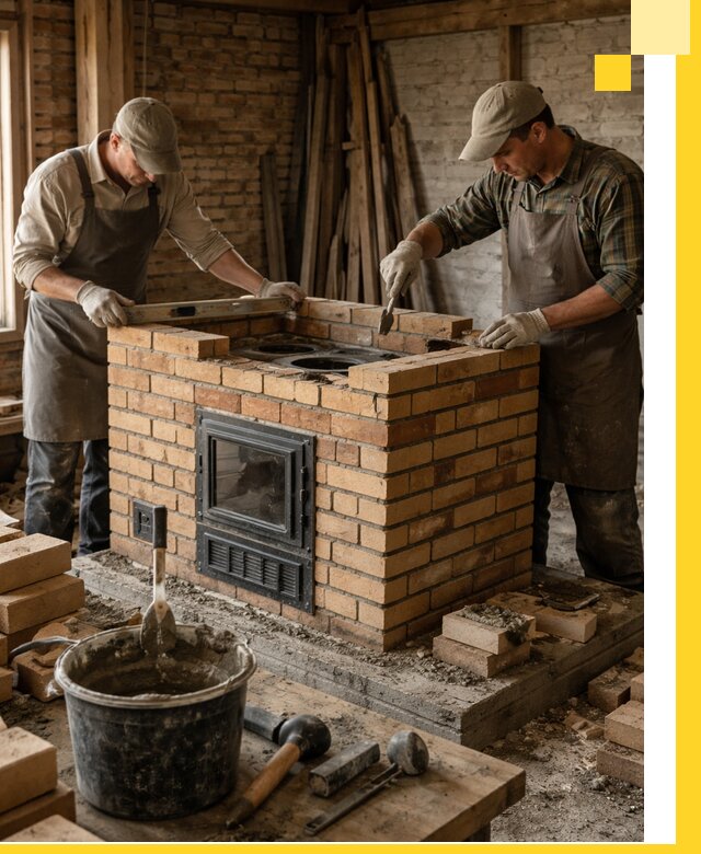 Изготовление и установка варочных печей под ключ в Пятигорске