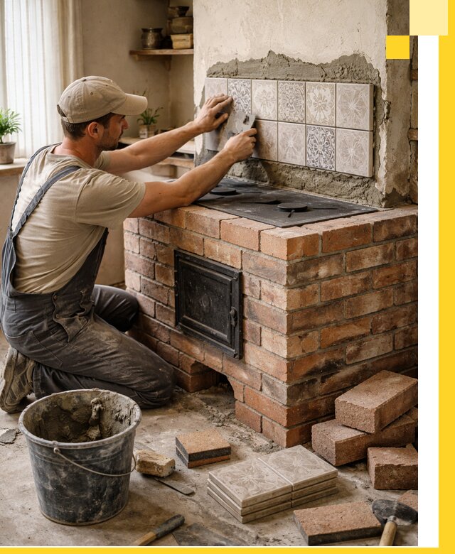 Печи с плитой на заказ монтаж гарантия и сервис в Пятигорске