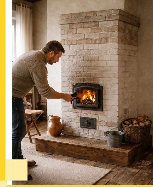 Печь голландка из кирпича в Пятигорске от 87321 р. | ЭриданПтг