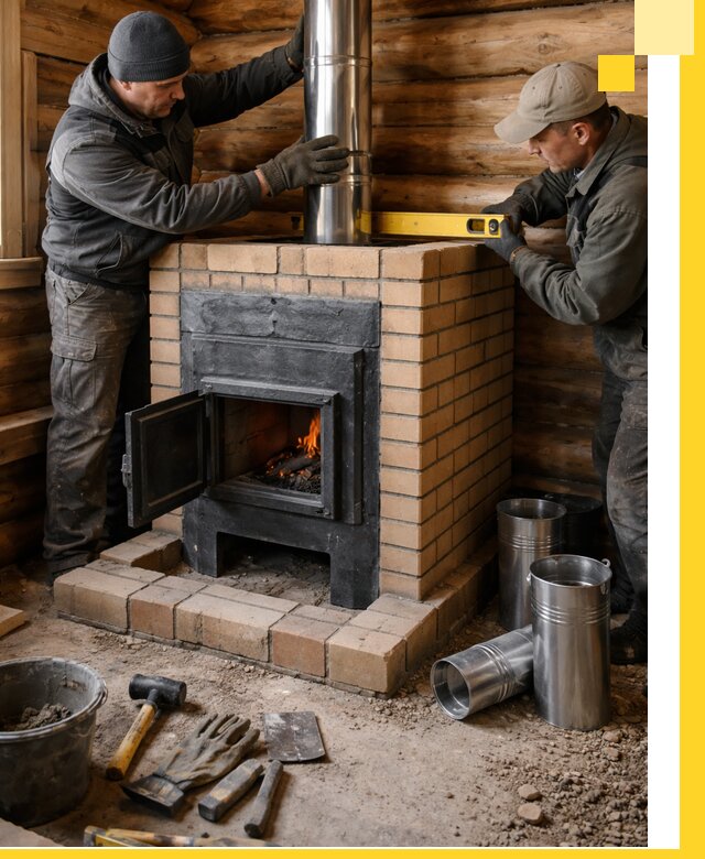 Проектирование, изготовление и установка банных печей в Пятигорске