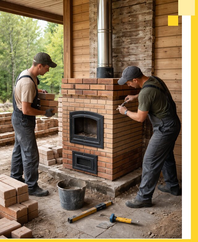 Производство и установка дачных печей под ключ в Пятигорске