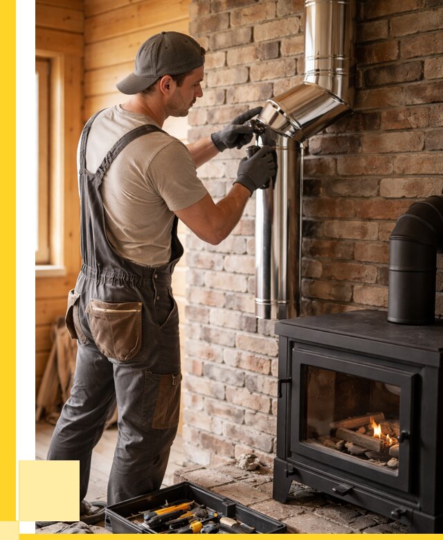 Монтаж дымоходов для печей в Пятигорске от 7705 р. | ЭриданПтг