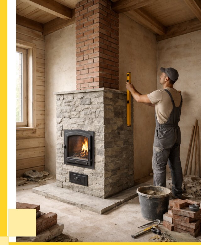 Печи и дымоходы под ключ в Пятигорске от 46229 р., ЭриданПтг