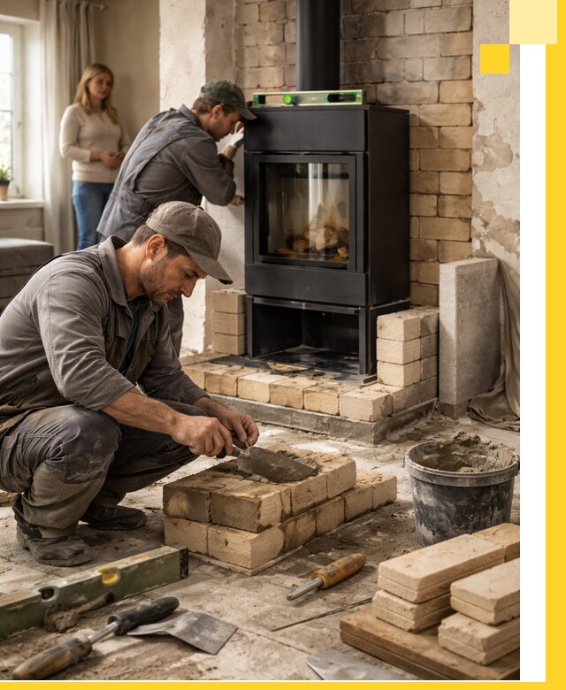 Печи и камины под ключ: проект, установка в Пятигорске