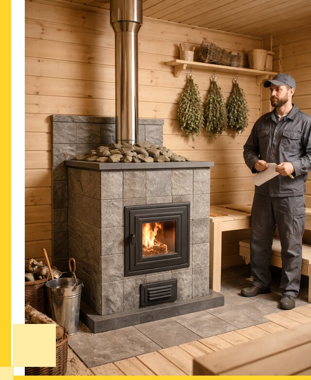 Печи для бани под ключ в Пятигорске от 123276 р. | ЭриданПтг