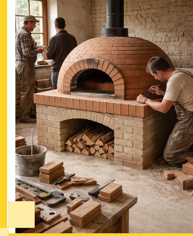 Помпейская печь дровяная для пиццы в Пятигорске | ЭриданПтг от 205460 р.