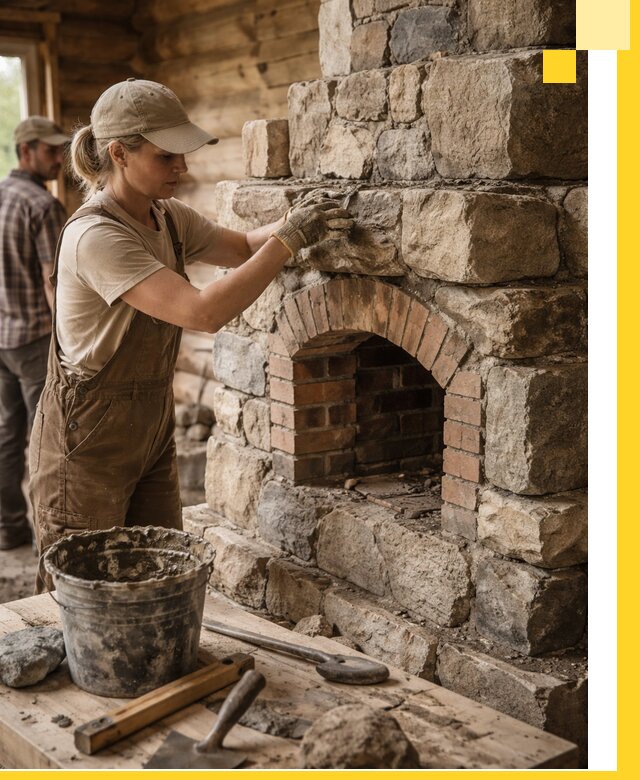 Каменные печи на заказ и монтаж в Пятигорске, долговечные решения