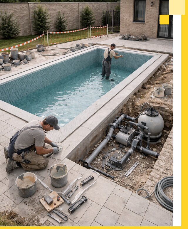 Строительство бассейнов под ключ в Пятигорске: проекты и монтаж