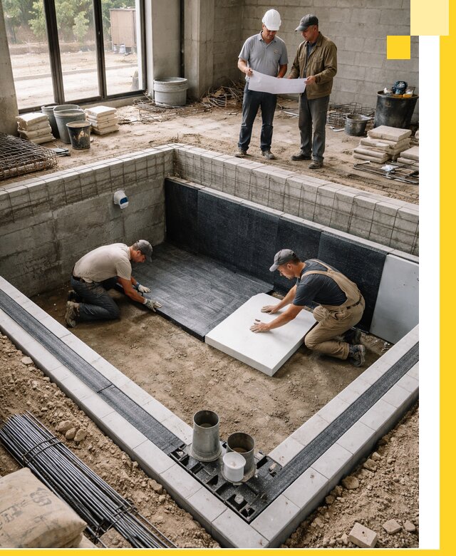 Проекты частных и общественных бассейнов под ключ в Пятигорске