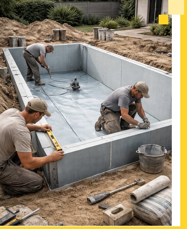 Профессиональный монтаж бассейнов под ключ в Пятигорске с гарантией