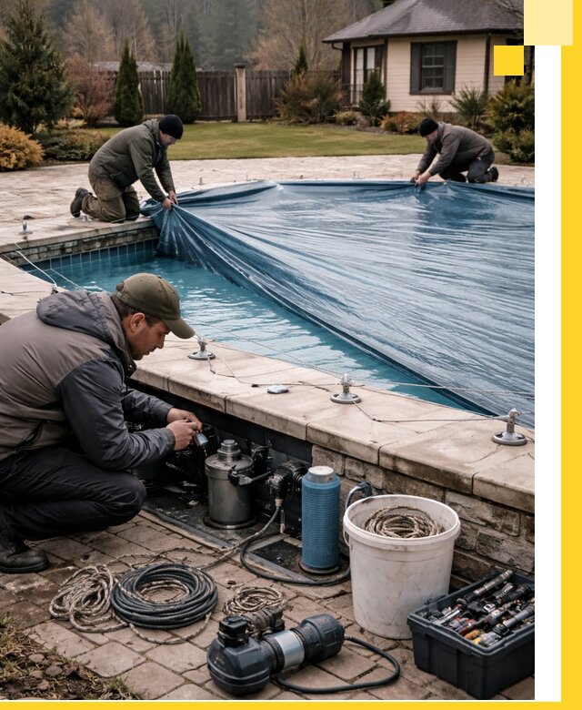 Консервация бассейнов в Пятигорске: подготовка к длительному хранению