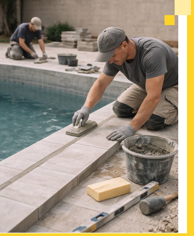 Отделка бассейнов в Пятигорске: декоративная отделка и гидроизоляция