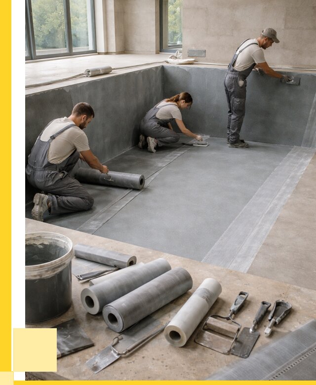 Гидроизоляция бассейнов в Пятигорске от 2055 р., ЭриданПтг