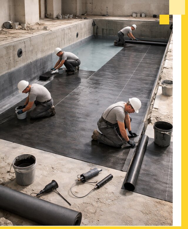 Профессиональная гидроизоляция бассейнов и чаш в Пятигорске под ключ