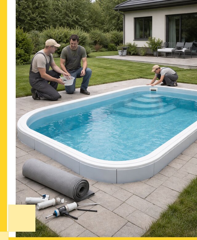 Пластиковый бассейн купить в Пятигорске от 256825 р., ЭриданПтг