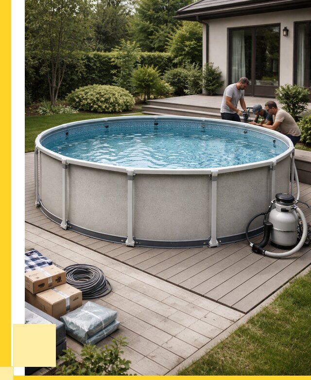 Купить каркасные бассейны в Пятигорске от 46229 р. | ЭриданПтг