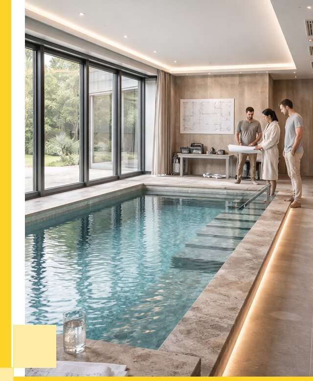 Закрытые бассейны под ключ в Пятигорске от 2568250 р. | ЭриданПтг