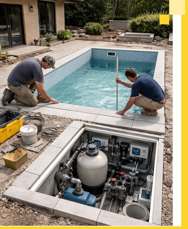 Строительство качественных домашних бассейнов под ключ в Пятигорске