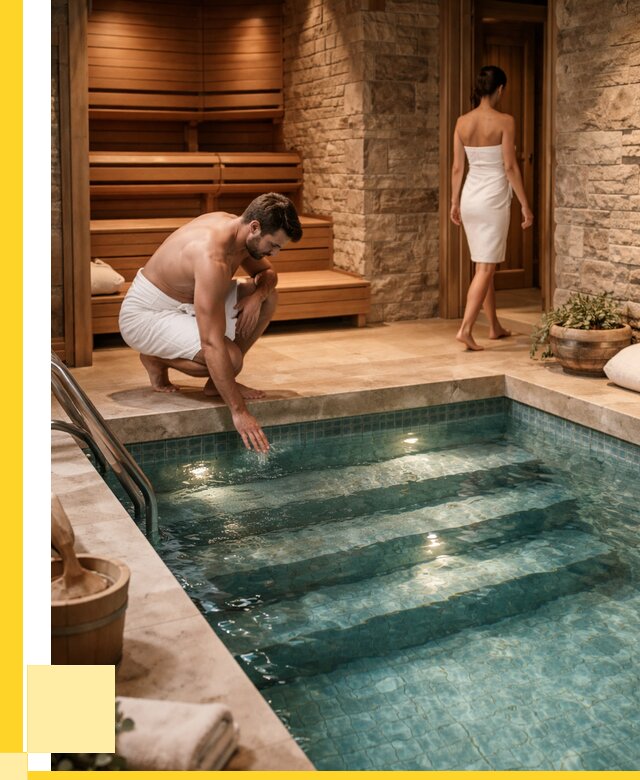 Сауна с бассейном под ключ в Пятигорске от 123276 р., ЭриданПтг