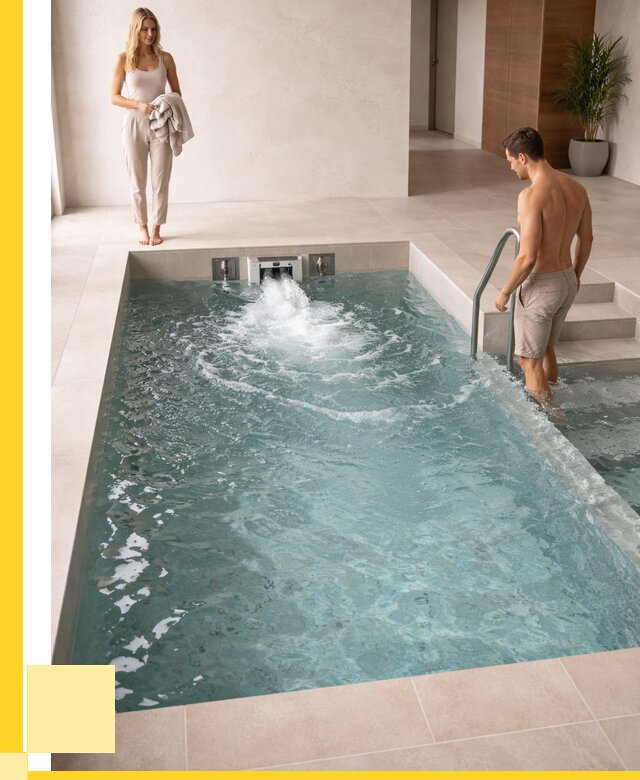 Бассейн с противотоком в Пятигорске от 256825 р. | ЭриданПтг