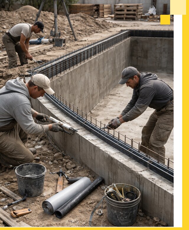 Качественный монтаж чаши бассейна в Пятигорске под ключ с гарантией