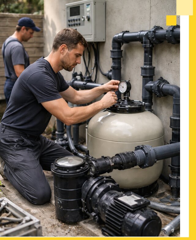 Поставка и монтаж фильтровального оборудования для бассейнов в Пятигорске