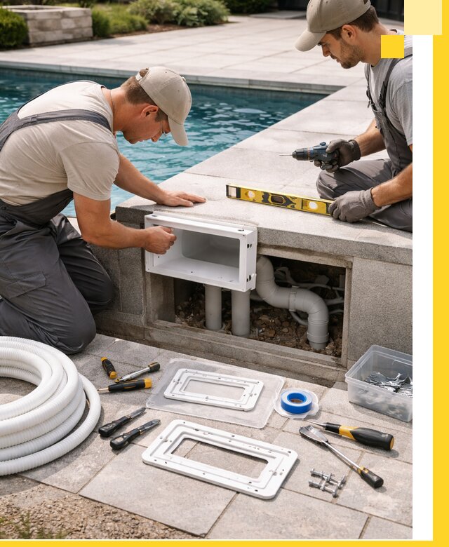 Поставка и установка скиммеров для бассейнов в Пятигорске