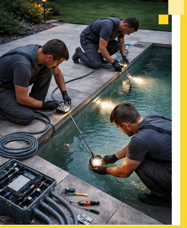 Профессиональное освещение бассейнов в Пятигорске: дизайн и монтаж