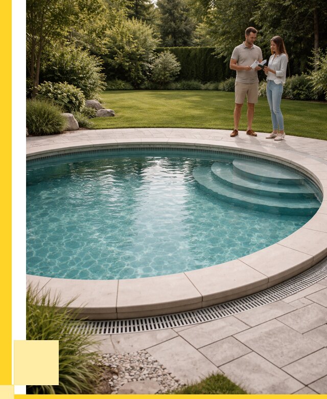 Круглые каркасные бассейны купить в Пятигорске от 256825 р. | ЭриданПтг