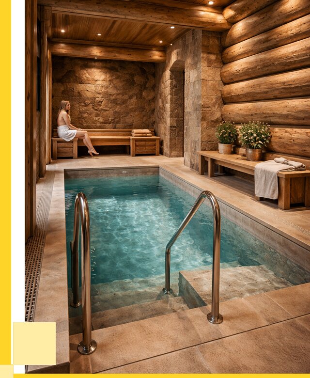 Аренда бани с бассейном в Пятигорске от 1540950 р. | ЭриданПтг