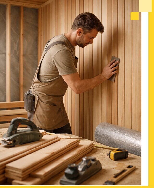 Профессиональная отделка саун и парных под ключ в Пятигорске