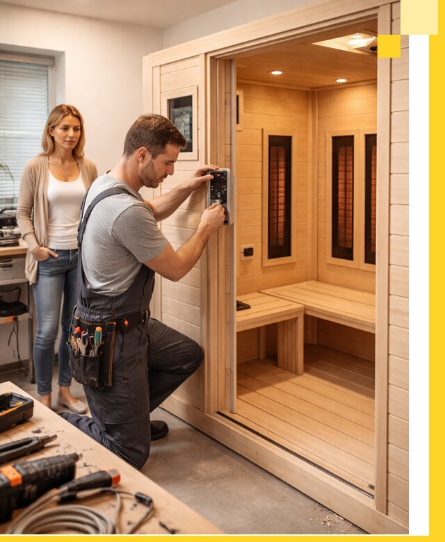 Инфракрасные сауны под ключ в Пятигорске продажа и установка