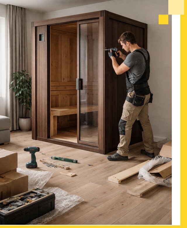 Установка и производство мини саун под ключ в Пятигорске